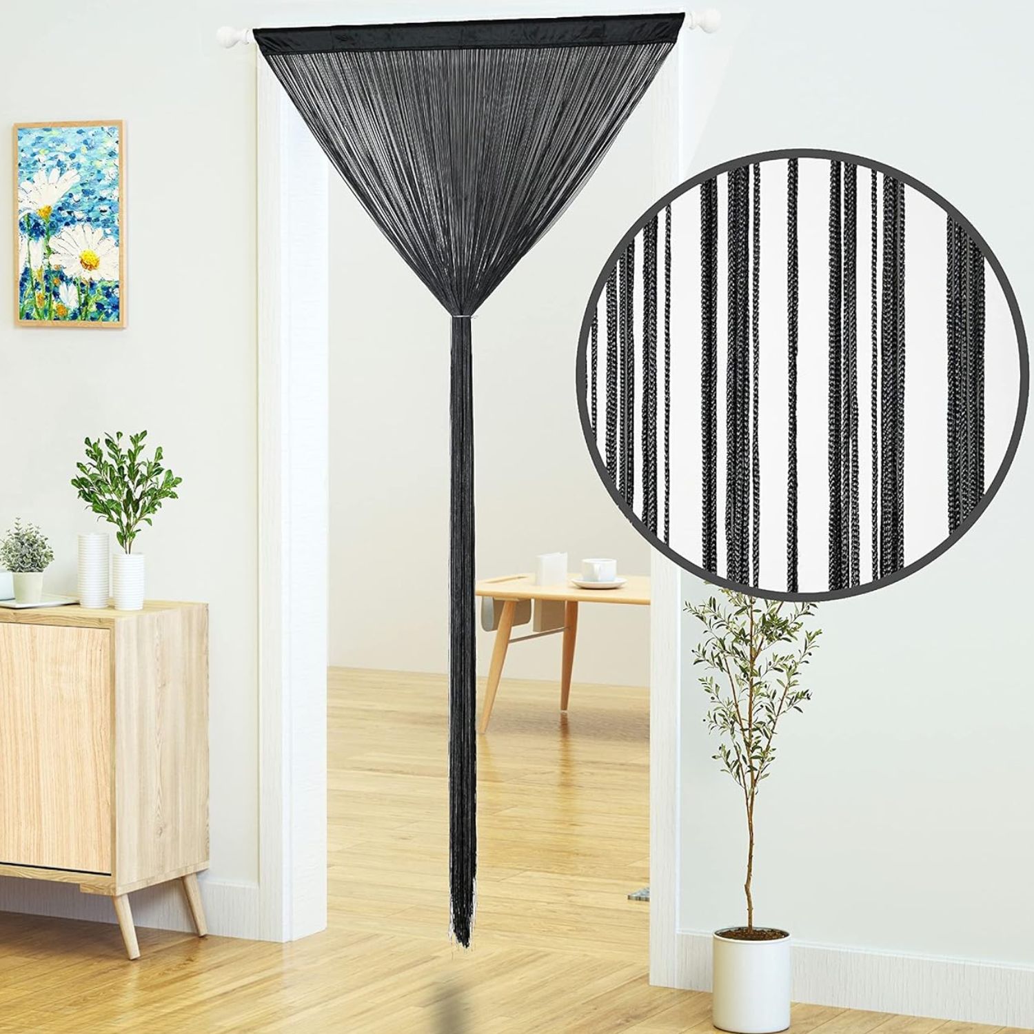 Door Fly Curtain - Black: image 3