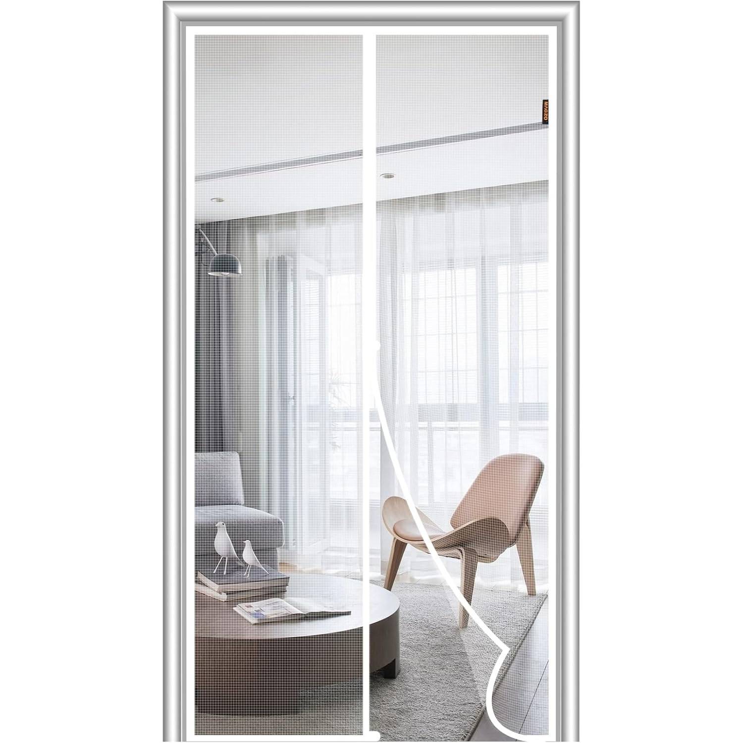 Door Fly Screen White - 60cm (W) x 210cm (H): image 8