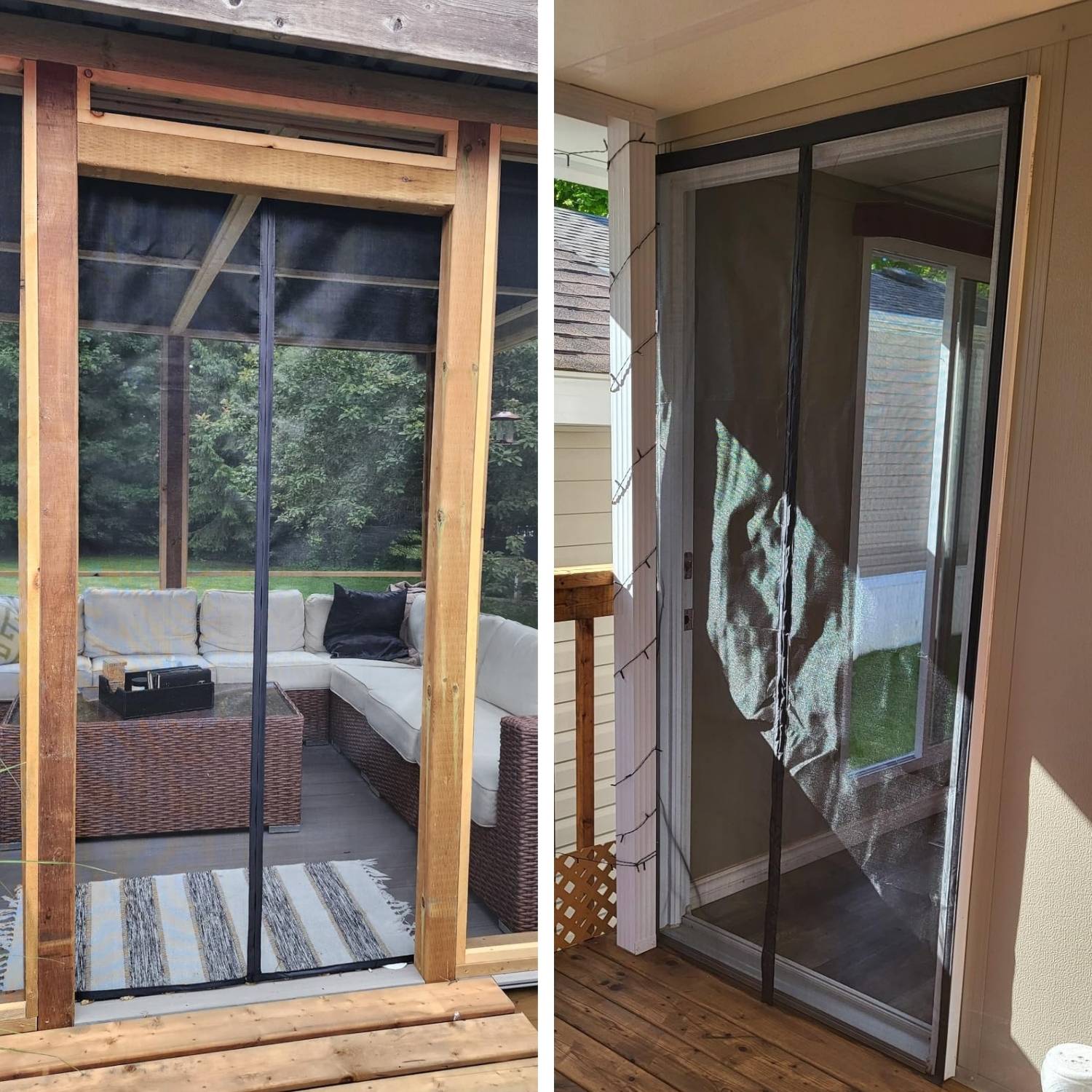 Magnetic Screen Door - Black, 60cm (W) x 180cm (H) - Caravans/RV: image 7